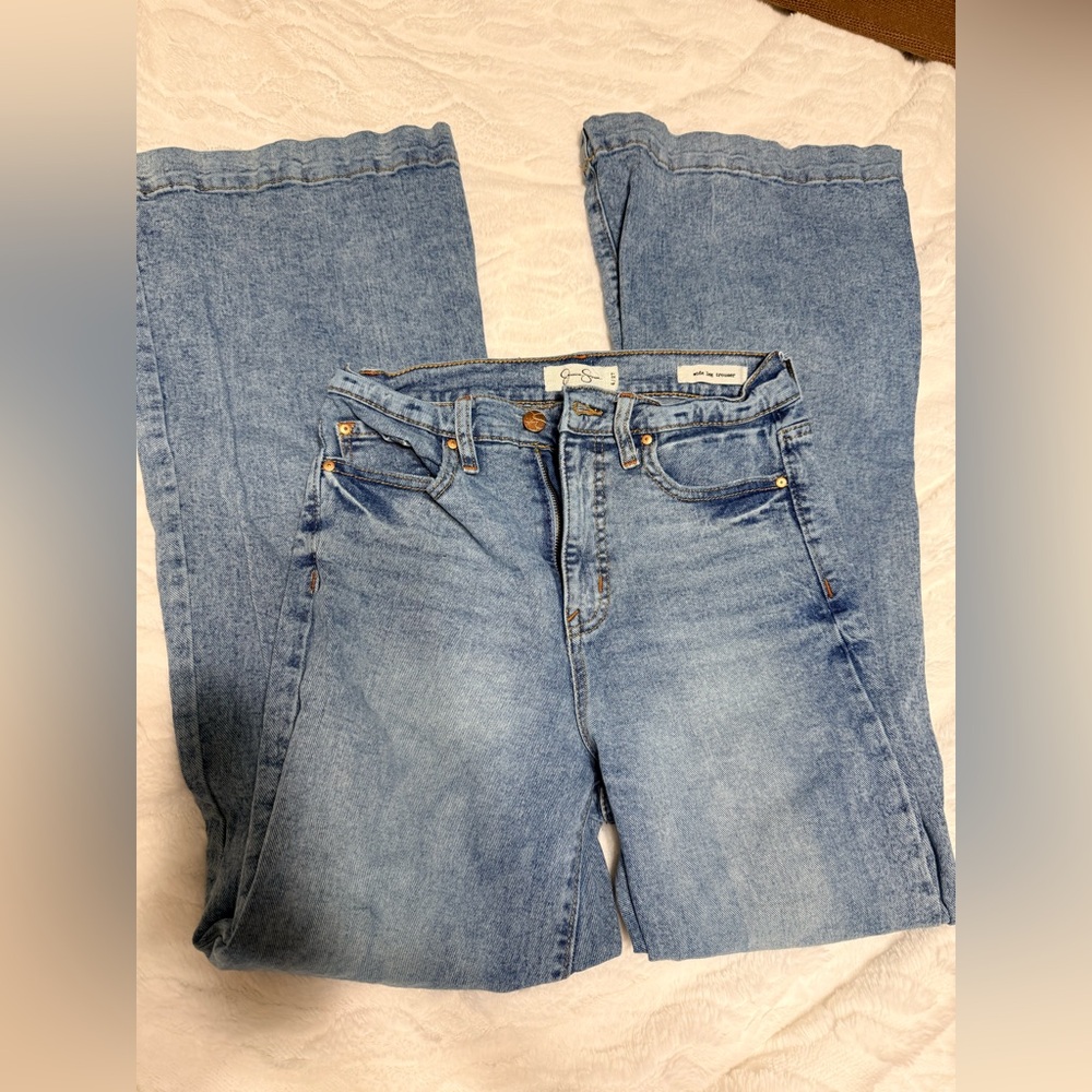 Jessica Simpson Light Blue Flare Jeans